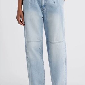 Casual Light Blue Boyfriend Jeans